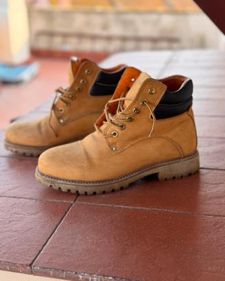 scarponi Lumberjack da uomo, taglia 42 marrone