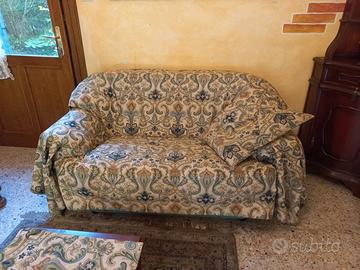 Divano 2 posti più copridivano