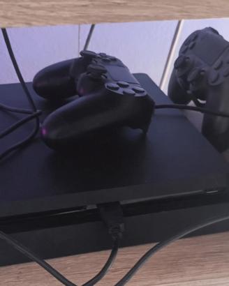 ps4 + giochi + 2 joystick 