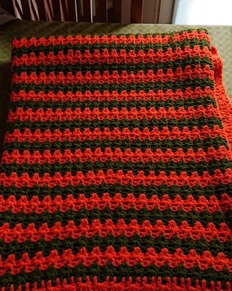 Coperta fatto a mano letto 1 piazza