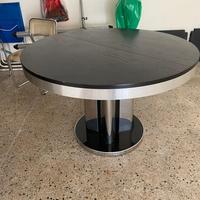 tavolo rotondo nero