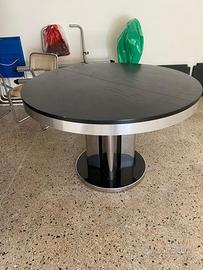 tavolo rotondo nero