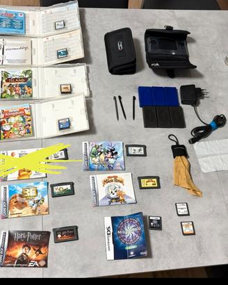 Nintendo ds + giochi + accessori