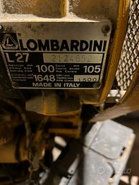 Generatore Lombardini 1648 cc
