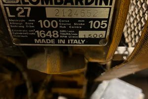 Generatore Lombardini 1648 cc