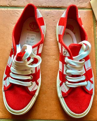NUOVE Scarpe Superga Sneakers Vicenza Biancorossi