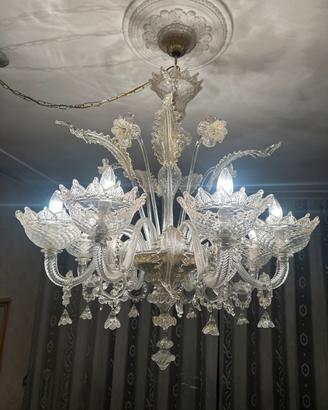 Lampadario Murano, anni 50
