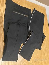 Lotto 2 pantaloni neri donna Zara