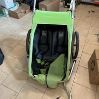 Croozer Rimorchio Bici per Bambini 2 posti