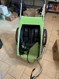 Croozer Rimorchio Bici per Bambini 2 posti