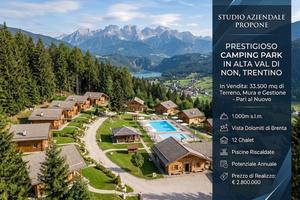 Camping Park in Alta Val di Non Mura e Terreno