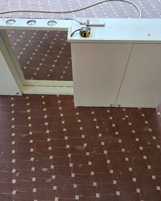 mobile specchiera bagno artigianale 