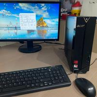 Acer Aspire XC-330 Desktop + LCD Monitor 21,5"