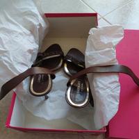 Scarpe con tacco Jamira Marroni tg. 36