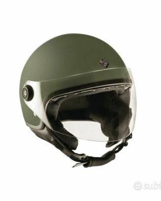 Casco demi jet tucano urbano el jettin verde airbo