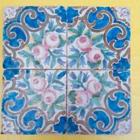 Quattro riggiole napoletane Maiurino