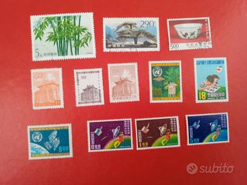 francobolli cinesi 