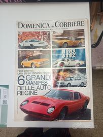 Domenica del Carriere 11/11/1969 Lamborghini 