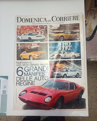 Domenica del Carriere 11/11/1969 Lamborghini 