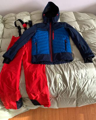 Completo sci Icepeak uomo Giubotto più Pantalone