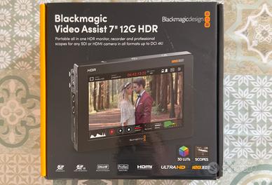 Blackmagic Video Assist 12G HDR monitor recorder