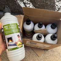 6 bottiglie (1 lt/bt) di bio ethanol
