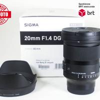 Sigma 20 F1.4 DG DN Art (Sony)