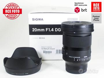 Sigma 20 F1.4 DG DN Art (Sony)