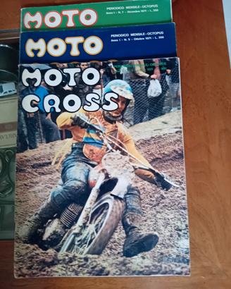 riviste motocross dal  1971 al 1975