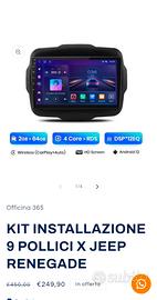 carplay Android Jeep renegade 