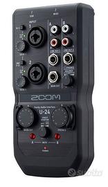 Scheda Audio Portatile Zoom U-24