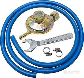 Kit regolatore bassa pressione per barbecue a gas