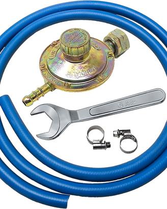 Kit regolatore bassa pressione per barbecue a gas