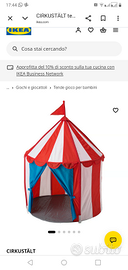 Tenda ikea bambini