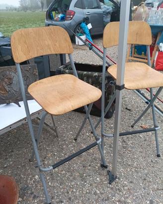 Sgabelli Alti richiudibili