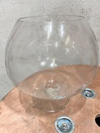 Vaso o portatutto in vetro