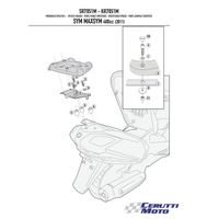 Portapacchi Kappa monolock Sym Maxsym 400 600
