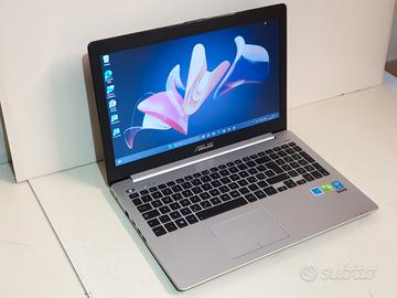 NOTEBOOK ASUS CORE i7/ RAM.12GB/ SSD.500.GB/.11