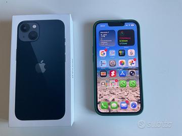 iPhone 13 256 GB Nero – Perfetto – Batteria Apple