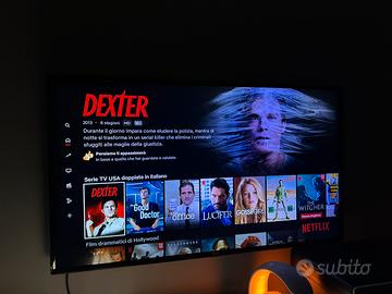 LG 43” Smart TV 4K Wi-Fi