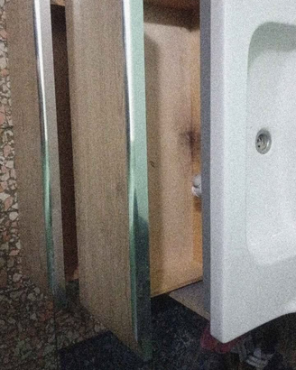 Mobili da cucina con cassetti sospeso