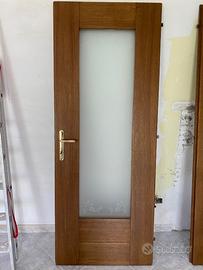 Porta in legno massello 90x215 cm