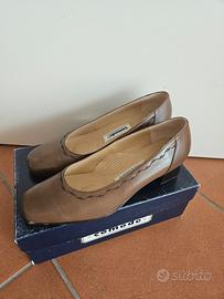 scarpe donna 39 vero cuoio made in italy