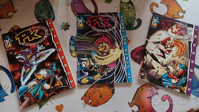 PK numero zero Paperinik serie di tre fumetti.