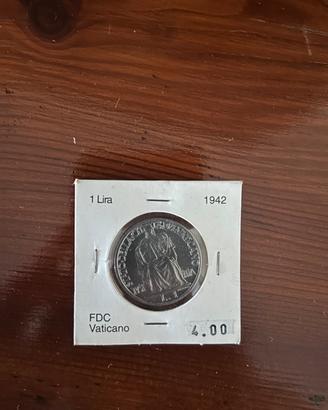 Monata da 1 lira 1942