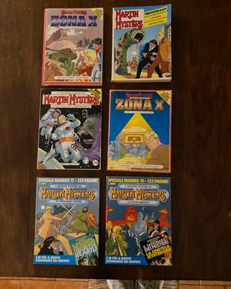 Set Nr. 6 fumetti Martin Mystere