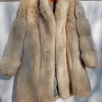 pelliccia di volpe vintage 