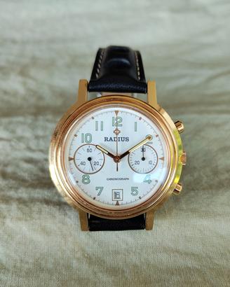 orologio Radius cronografo mov. russo poljot 3133