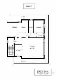 Appartamento di ampia metratura
