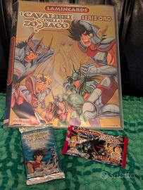 Album Cavalieri Zodiaco serie Oro 2008+Carte gioco